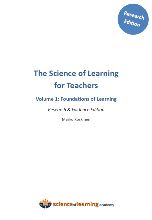 Cover of Volume 1, Research and Evidence Edition